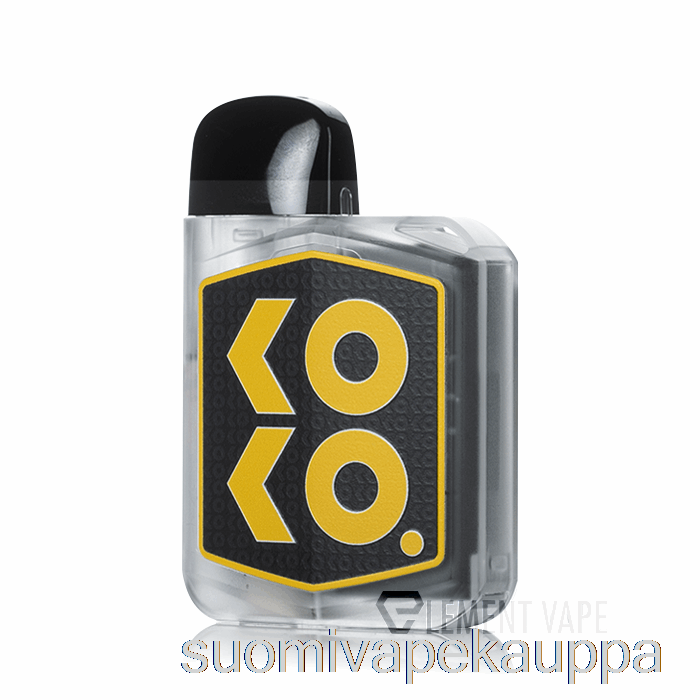 Vape Suomi Uwell Caliburn Koko Prime 15w Pod System Läpikuultava Musta Ja Kulta